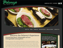 Tablet Screenshot of experiencedelaneys.com